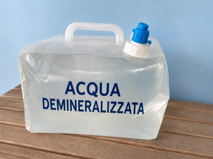 Acqua demineralizzata : 10 litri