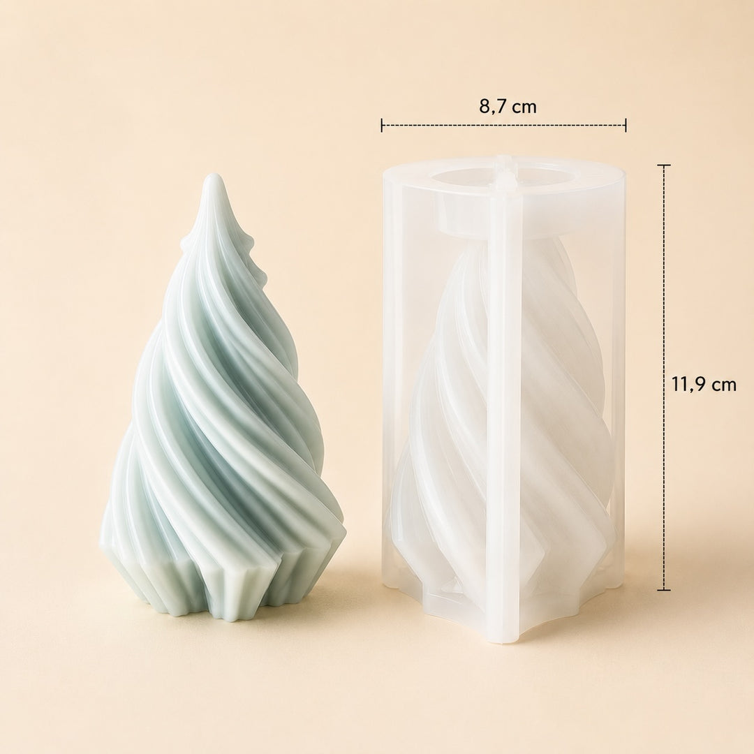Stampo in Silicone Albero di Natale Elegante
