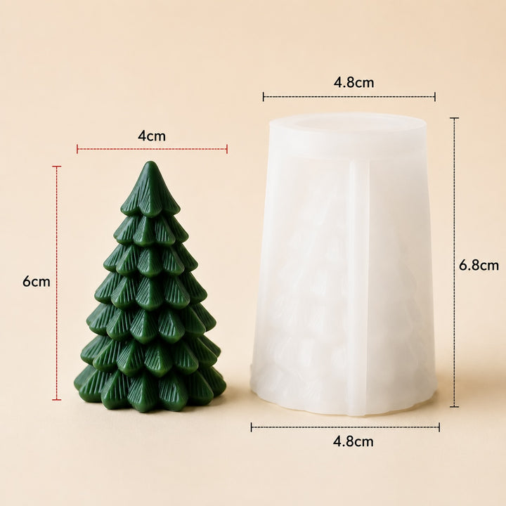 Stampo in Silicone Albero di Natale Stilizzato