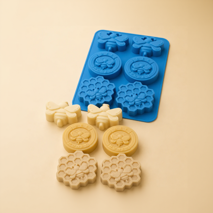 Moule en silicone Abeilles et Ruche