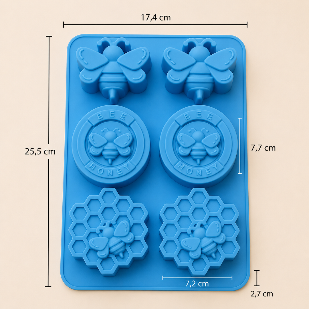 Moule en silicone Abeilles et Ruche