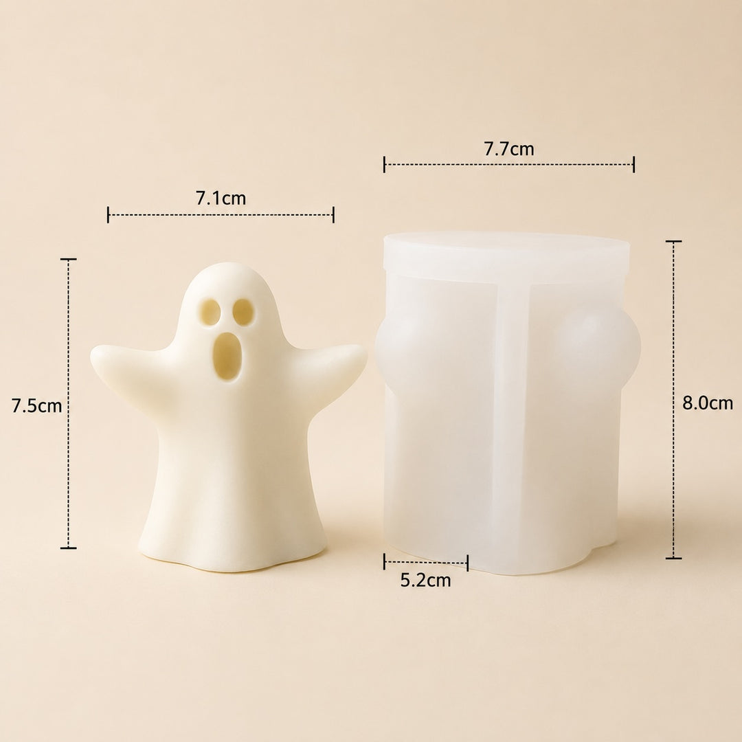 Moule en silicone fantôme d’Halloween