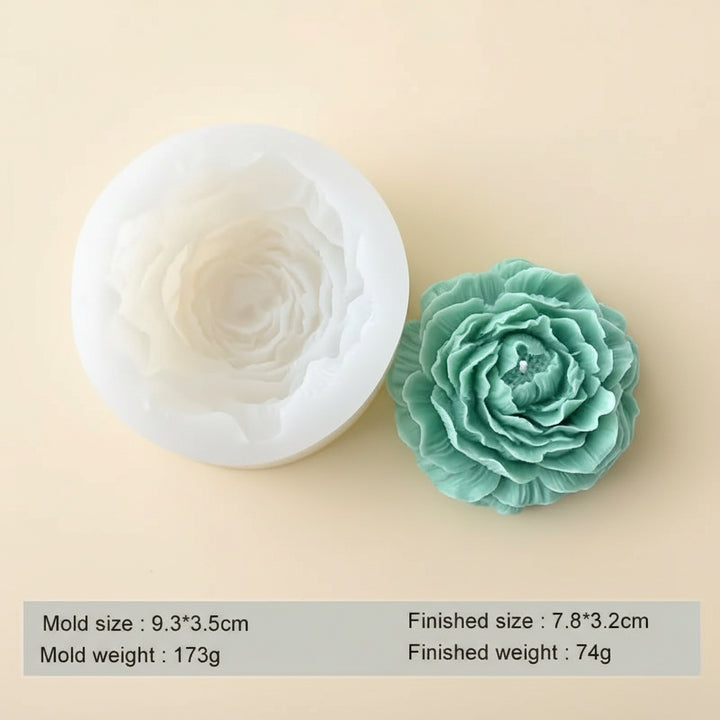 Stampo in Silicone Peonia Grande