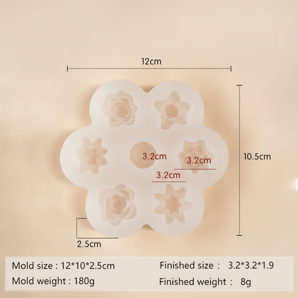Stampo in Silicone Piante Grasse