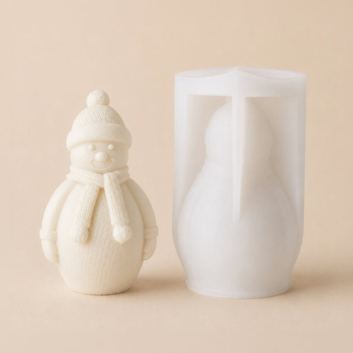 Silikonform Schneemann
