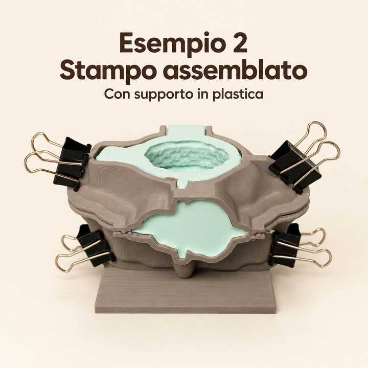 Stampo in silicone personalizzato